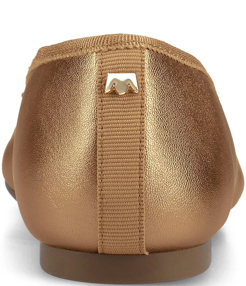 Birdies The Hummingbird Leather Ballet Bow Flats