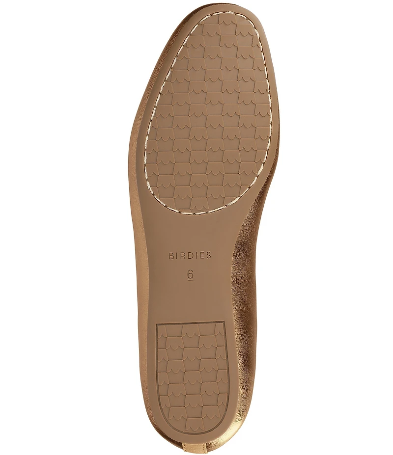 Birdies The Hummingbird Leather Ballet Bow Flats