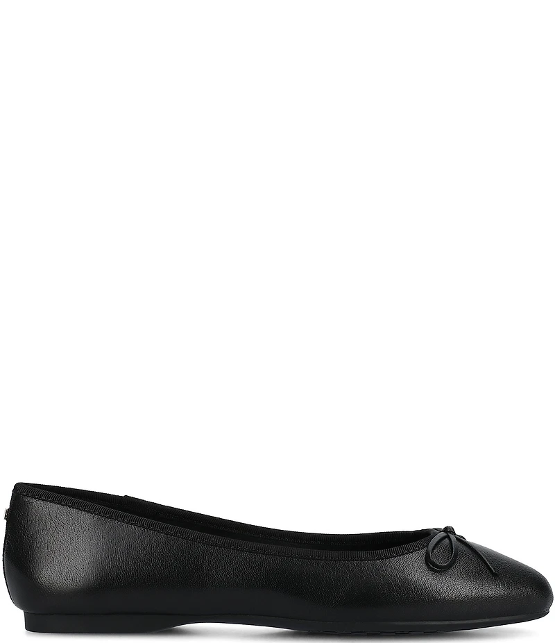 Birdies The Hummingbird Leather Ballet Bow Flats