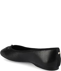 Birdies The Hummingbird Leather Ballet Bow Flats