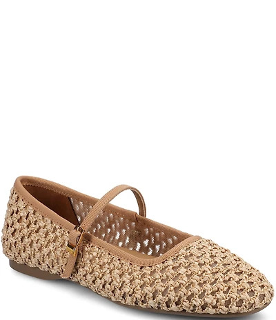 Birdies The Hummingbird Mary Jane Openweave Ballerina Flats