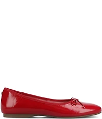 Birdies The Songbird Patent Leather Ballet Bow Flats