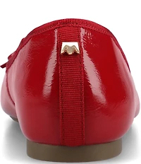 Birdies The Songbird Patent Leather Ballet Bow Flats