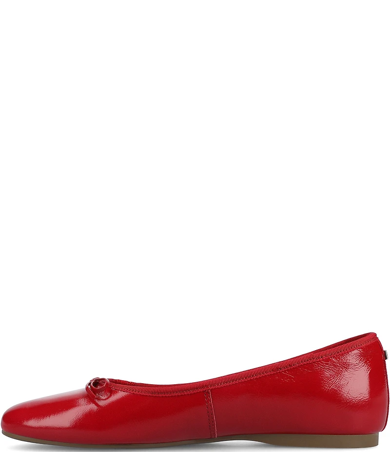 Birdies The Songbird Patent Leather Ballet Bow Flats