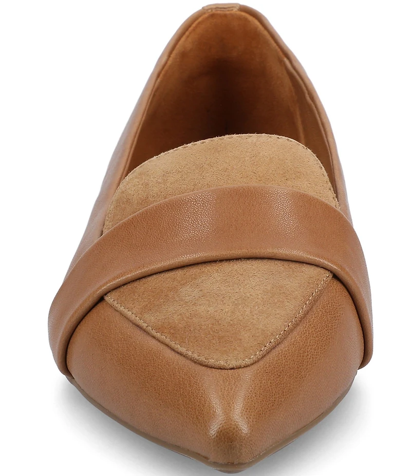 Birdies The Sparrow Leather Pointed Toe Loafers