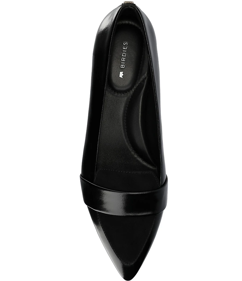 Birdies The Sparrow Leather Pointed Toe Loafers