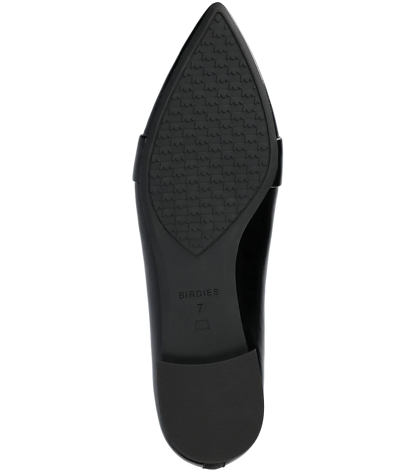 Birdies The Sparrow Leather Pointed Toe Loafers