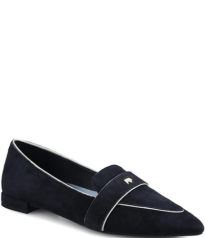 Birdies The Sparrow Suede Pointed Toe Flats