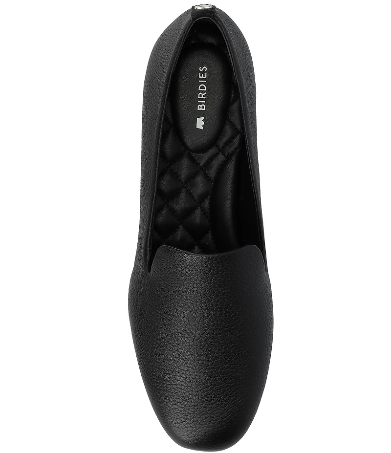 Birdies The Starling Pebbled Leather Loafers