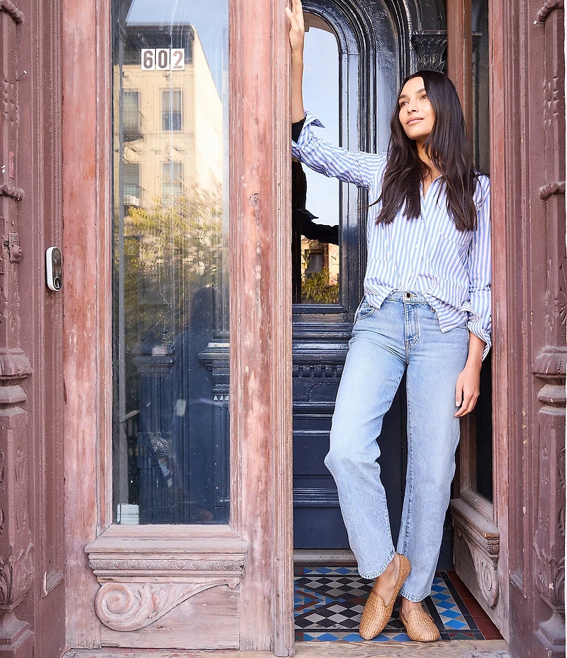 Birdies The Starling Raffia Loafers