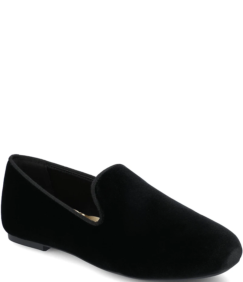 Birdies The Starling Velvet Loafers
