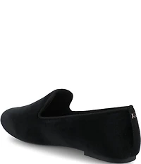 Birdies The Starling Velvet Loafers