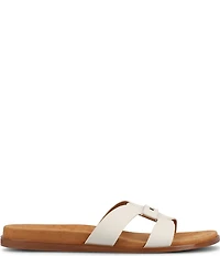 Birdies The Sunbird Icon Leather Slide Sandals