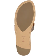 Birdies The Sunbird Icon Leather Slide Sandals