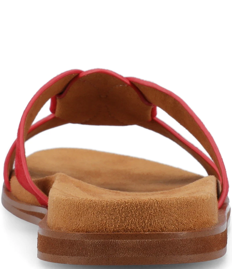 Birdies The Sunbird Icon Suede Slide Sandals