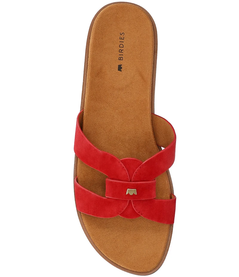 Birdies The Sunbird Icon Suede Slide Sandals