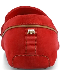 Birdies The Vesper Suede Penny Driver Loafers