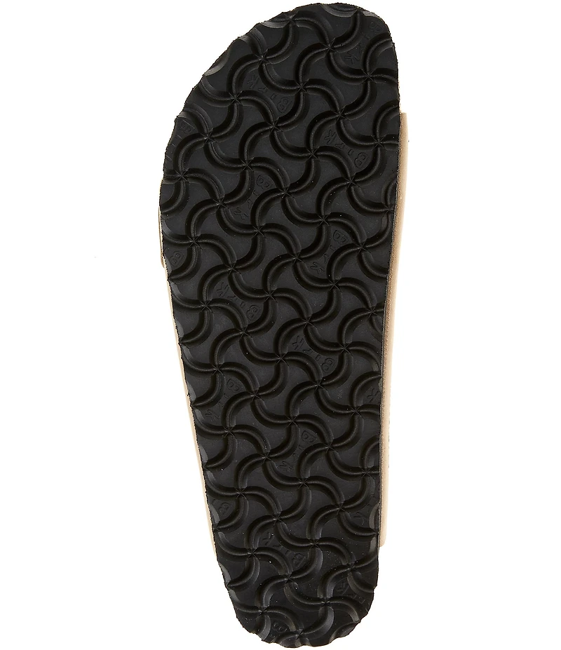 Birkenstock Women's Arizona Oiled Leather Big Buckle Hardware Slide Sandals