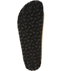 Birkenstock Women's Arizona Oiled Leather Big Buckle Hardware Slide Sandals