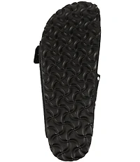 Birkenstock Arizona Suede Rivet Detail Double Banded Slide Sandals