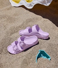 Birkenstock Girls' Arizona EVA Flower Buckle Sandals (Infant)