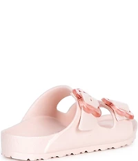 Birkenstock Girls' Arizona EVA Flower Buckle Sandals (Infant)