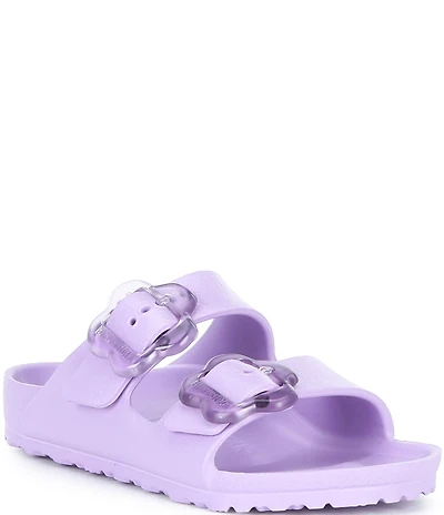 Birkenstock Girls' Arizona EVA Flower Buckle Sandals (Toddler)