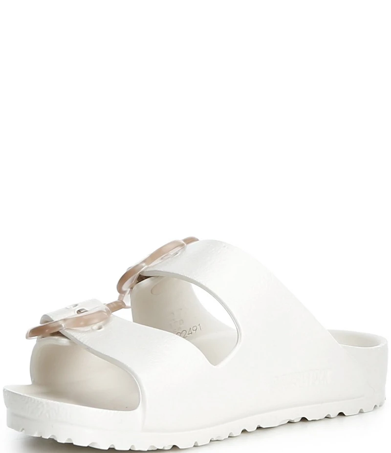 Birkenstock Girls' Arizona EVA Flower Buckle Sandals (Toddler)