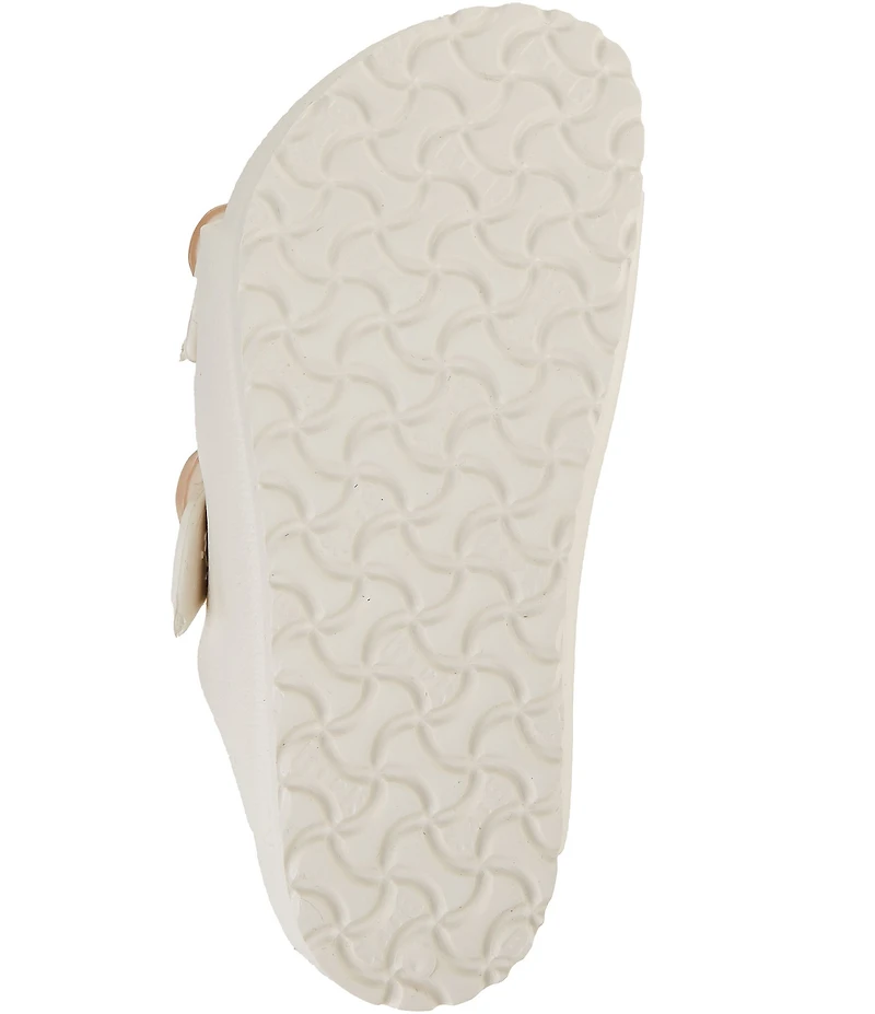 Birkenstock Girls' Arizona EVA Flower Buckle Sandals (Toddler)