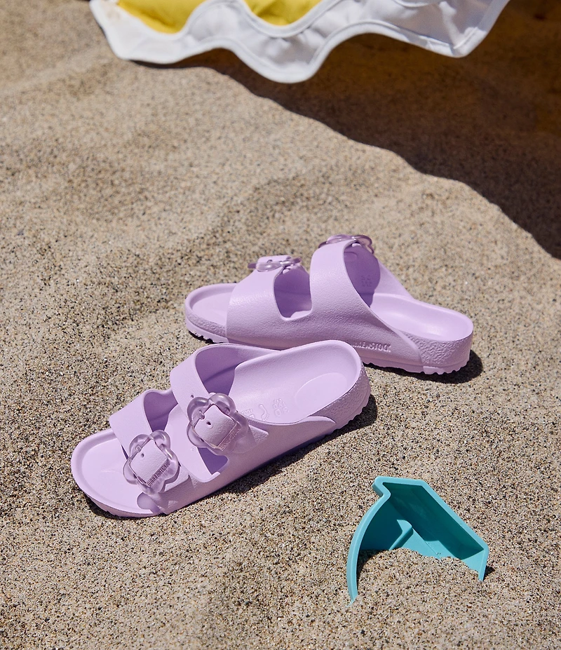 Birkenstock Girls' Arizona EVA Flower Buckle Sandals (Youth)