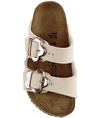 Birkenstock Girls' Arizona Flower Buckle Birko-Flor Sandals (Youth)