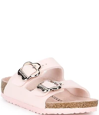 Birkenstock Girls' Arizona Flower Buckle Birko-Flor Sandals (Youth)