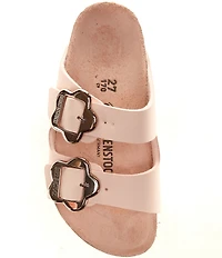 Birkenstock Girls' Arizona Flower Buckle Birko-Flor Sandals (Youth)