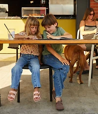 Birkenstock Girls' Arizona Flower Buckle Birko-Flor Sandals (Youth)