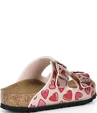 Birkenstock Girls' Arizona Birko-Flor® Heart Slide Sandals (Infant)