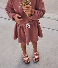 Birkenstock Girls' Arizona Birko-Flor® Heart Slide Sandals (Infant)