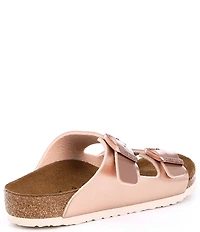 Birkenstock Girls' Arizona Metallic Slide Sandals (Infant)