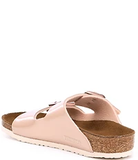 Birkenstock Girls' Arizona Metallic Slide Sandals (Infant)