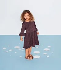 Birkenstock Girls' Arizona Metallic Slide Sandals (Infant)