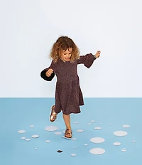 Birkenstock Girls' Arizona Metallic Slide Sandals (Infant)