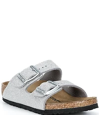 Birkenstock Girls' Arizona Glitter Slide Sandals (Infant)
