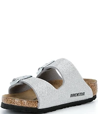 Birkenstock Girls' Arizona Glitter Slide Sandals (Toddler)