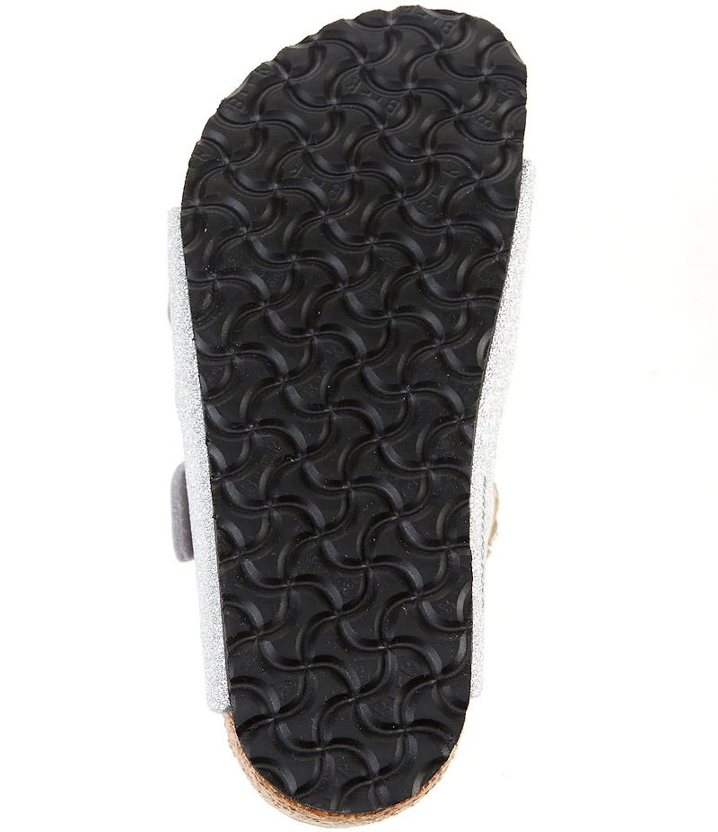 Birkenstock Girls' Arizona Glitter Slide Sandals (Toddler)