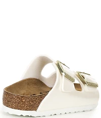 Birkenstock Girls' Arizona Birko-Flor® Metallic Slide Sandals (Toddler)