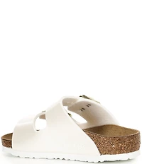 Birkenstock Girls' Arizona Birko-Flor® Metallic Slide Sandals (Toddler)