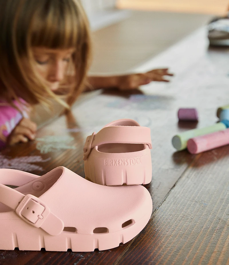 Birkenstock Girls' Birki Flow Adjustable EVA Clogs (Toddler)