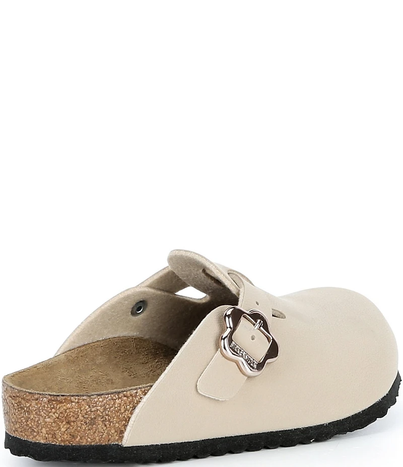 Birkenstock Girls' Boston Flower Buckle BirkioFlor Clogs (Toddler)