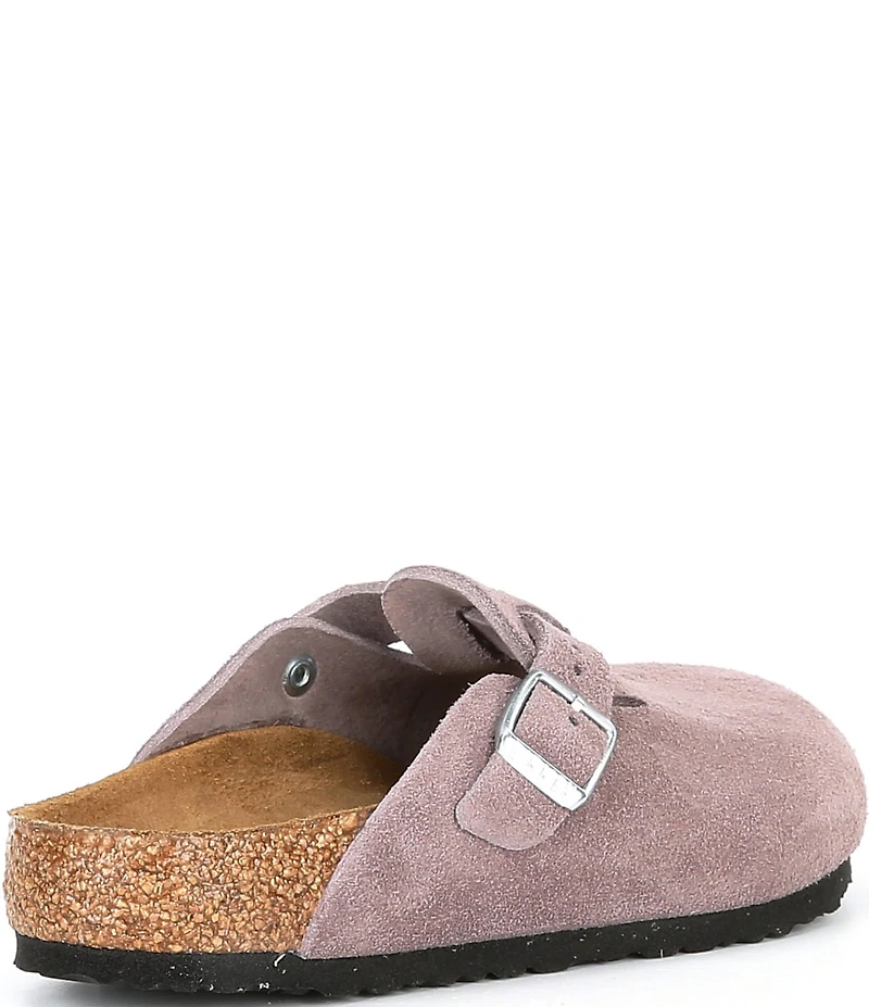 Birkenstock Girls' Boston Suede Clogs (Infant)