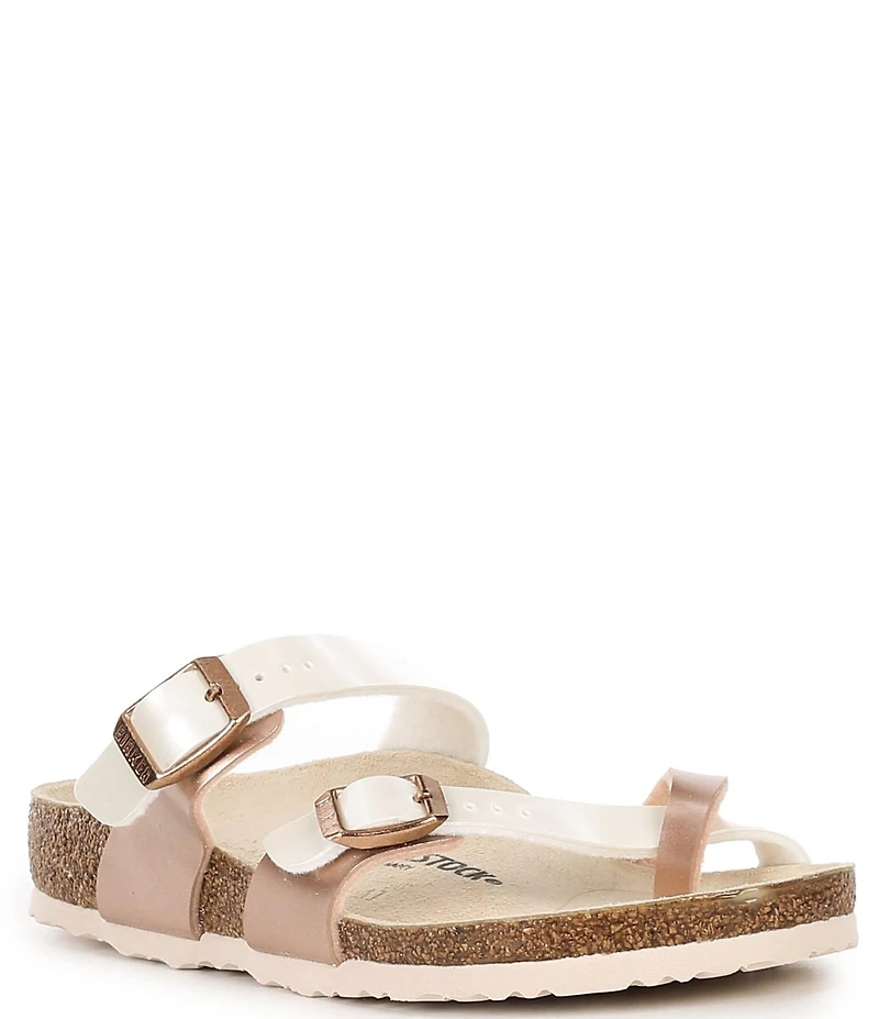 Birkenstock Girls' Mayari Birko-Flor Shimmer Sandals (Toddler)