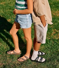 Birkenstock Girls' Mayari Birkibuc Toe Loop Family Matching Sandals (Infant)